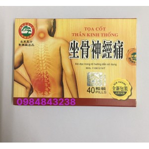 Tọa Cốt Thần Kinh Thống trị đau nhức khớp gối, cột sống, vai gáy